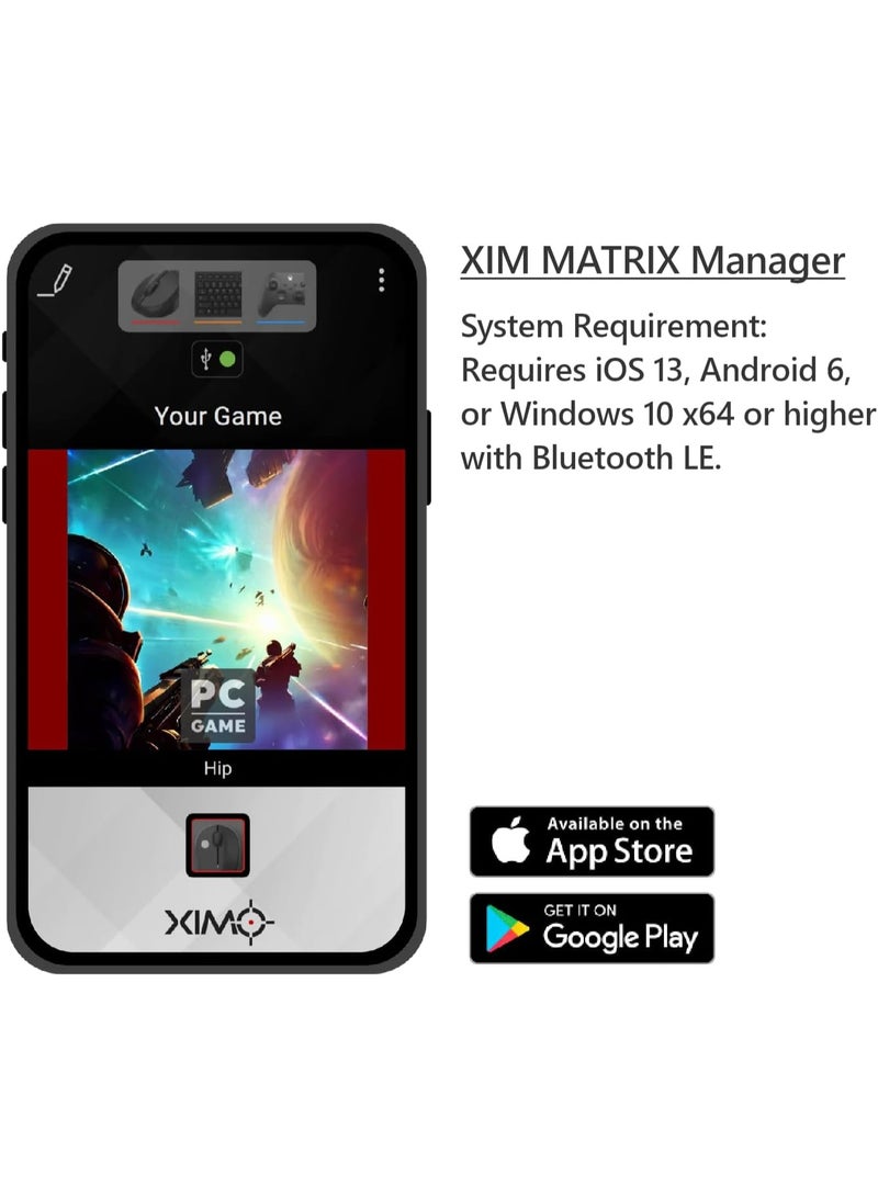 XIM MATRIX محول ألعاب متعدد الإدخال مع تقنية Smart Translators و Smart Actions – متوافق مع Xbox Series X|S، PS5، PS4 والكمبيوتر - Image 5