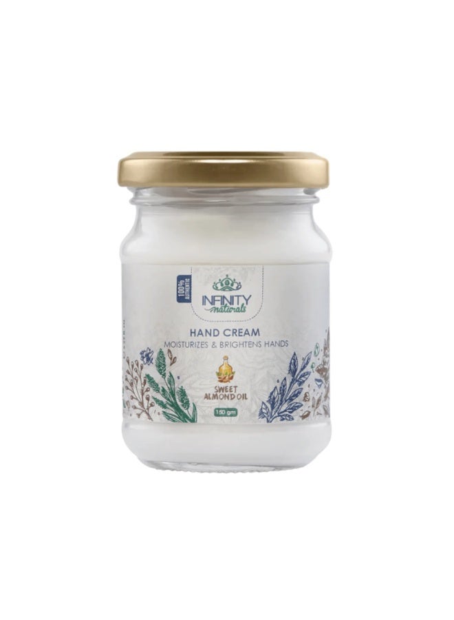 Infinity Natural Moisturizing Hand Cream with Sweet Almond 150g
