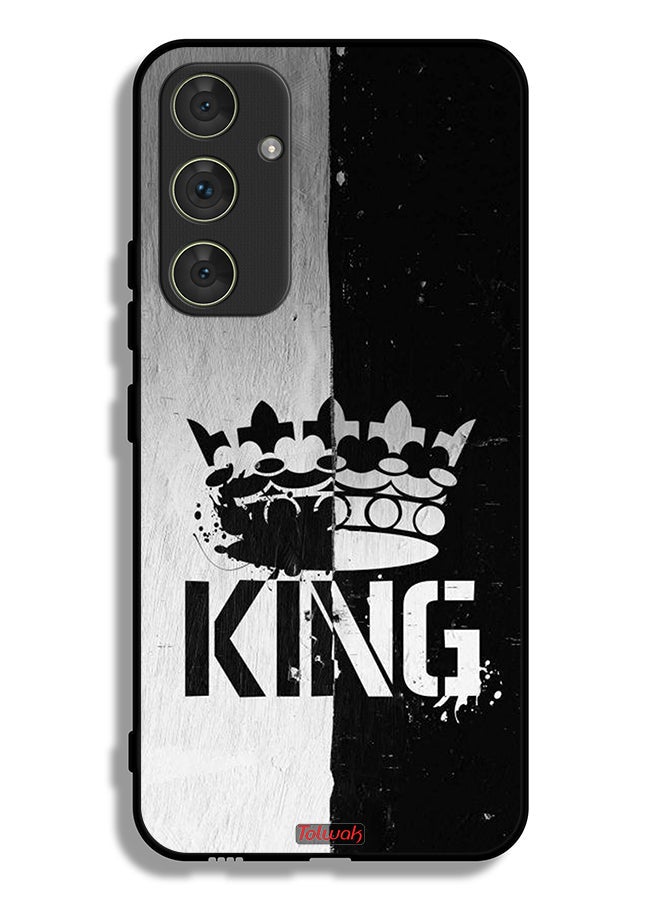 Tolwak Samsung Galaxy A54 5G Protective Case Cover King Vintage - Image 1