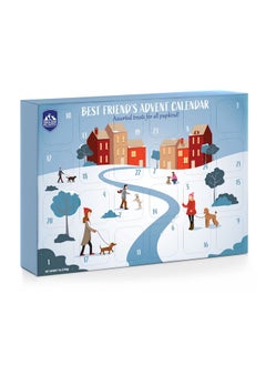 Himalayan Dog Chew 24 Joyful Days Dog Advent Calendar, 24 Tasty Dogs Treats For All Breeds, Himalayan Cheese Treats, Cookie Treats, Freeze Dried Whole Meat Treats  - Image 1