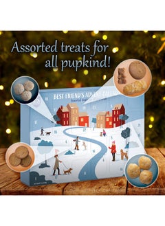 Himalayan Dog Chew 24 Joyful Days Dog Advent Calendar, 24 Tasty Dogs Treats For All Breeds, Himalayan Cheese Treats, Cookie Treats, Freeze Dried Whole Meat Treats  - Image 3