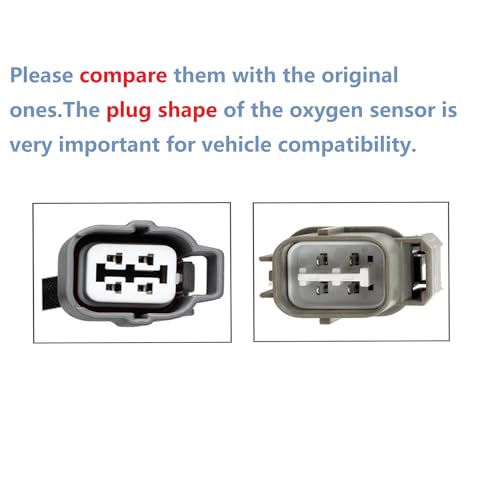 Maxfavor 2Pcs Oxygen Sensor Direct Replacement for Honda 2005 2004 2003 2002 2001 Civic 1.7L O2 Sensor 234-4092 234-4123 Upstream Downstream 02 Sensor（D17A7 Engine Only - Image 3