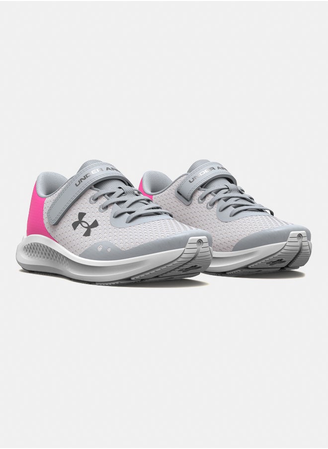 UNDER ARMOUR - Girls' Pre-School Pursuit 3 AC Running Shoes - Image 1