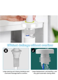 Generic Sewer Hose Sealing Plug, Drain Pipe Seal Deodorant, Suitable for Bathroom Laundry Washing Machine Kitchen Cleaning Tools  - Image 3