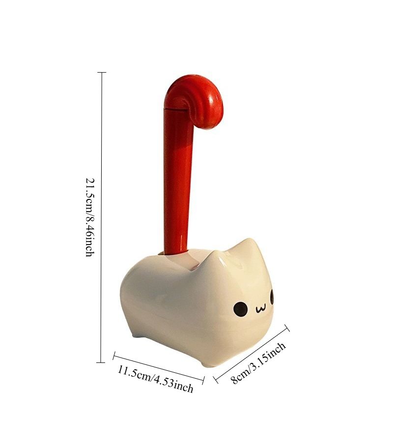 1pc Cream Red Reusable Lint Roller With Removable Replacement For Clothes Hair Removal Home Sticking Artifact - Image 2