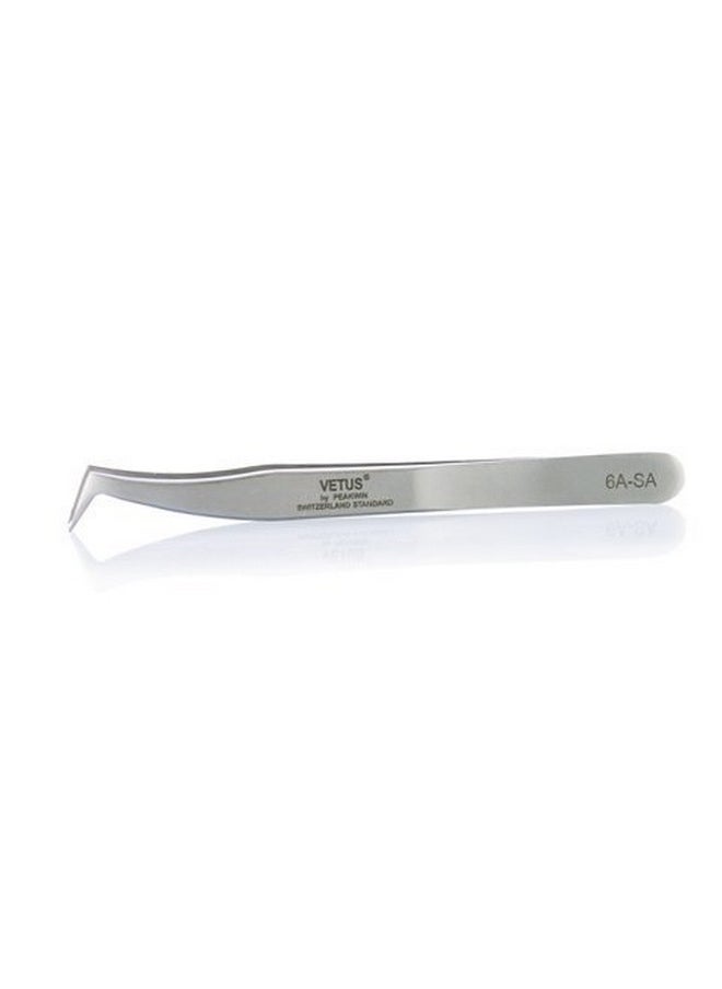 iLash Store - Eyelash Extensions Pointed L Type Tweezer 6Asa - Image 1