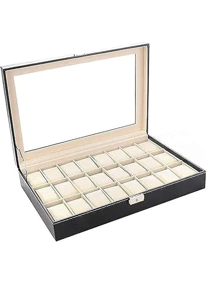 بادوم صندوق الساعات الجلدية - Image 1