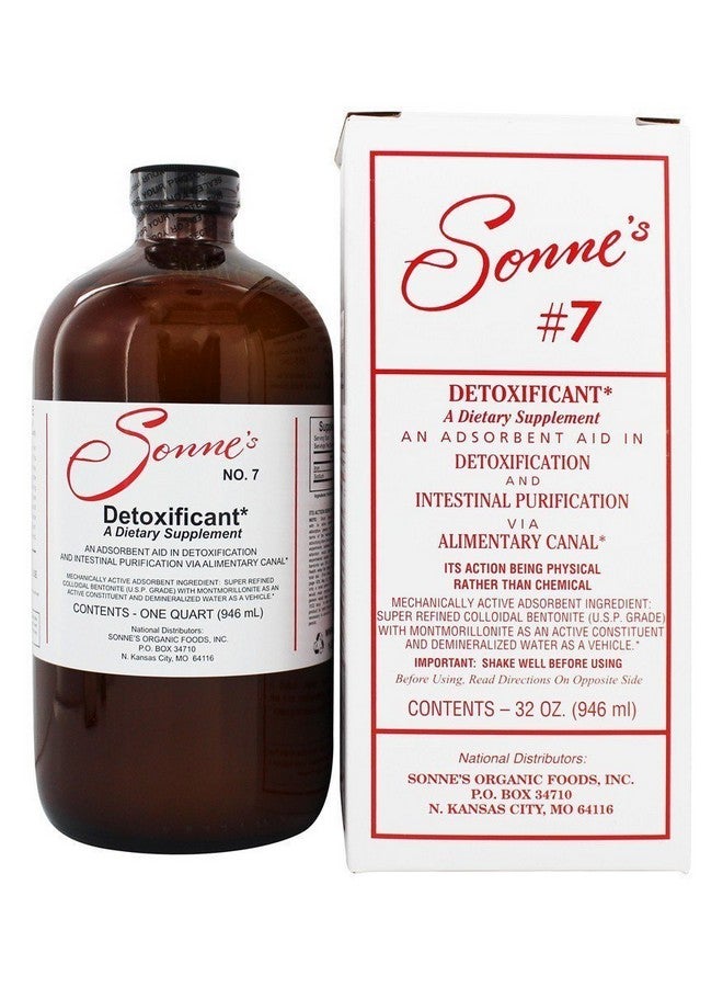 Sonne's - Detoxifying Liquid Hydrated Bentonite Clay #7, 32 Oz - Image 1