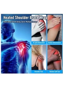 Generic Adjustable Back Support Massager For Rehabilitation Of Shoulder Joint Dislocation  - Image 4