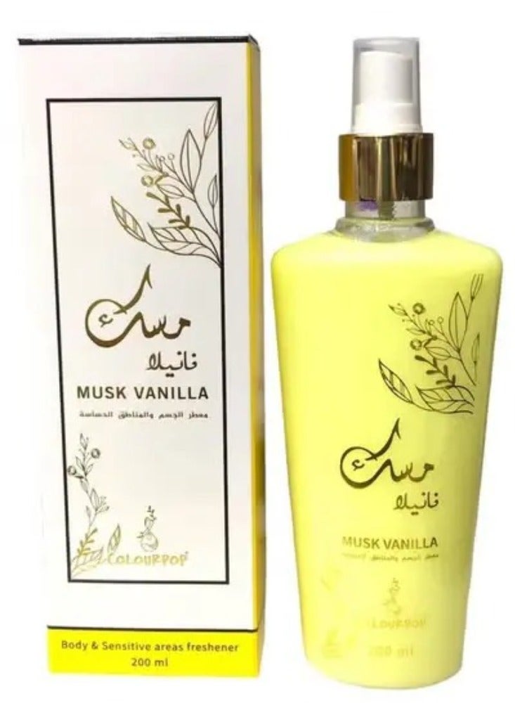 ColourPop Musk Vanilla Body And Senstive Areas 200 ml