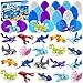 Celltestria 20pcs Prefilled with Easters Eggs Building Blocks Marine Animals Building Gifts Toys for Kids Easters Basket Stuffers for Boy Girl School Classroom Prizes Hunt Supplies Party Favors - Image 2