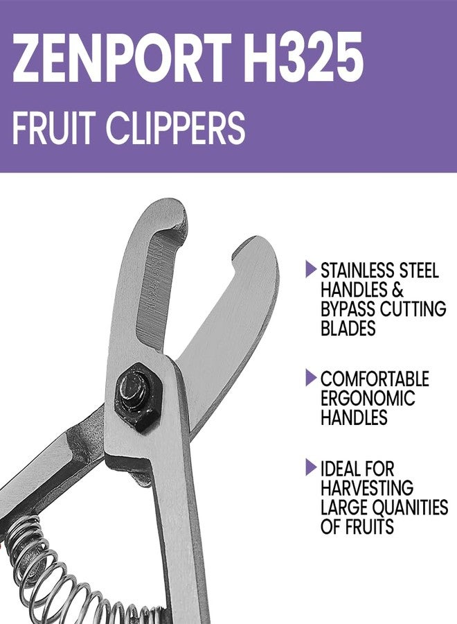 Zenport H325 Fruit Shears/Avocado Clippers, Forged Stainless Steel, 5.25-Inch Long - Image 4