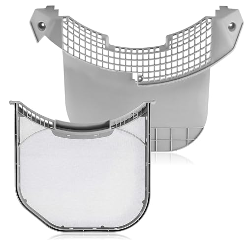 Romalon ADQ56656401 Dryer Lint Filter Stainless Steel Mesh With MCK49049101 Lint Trap Cover Housing For LG & Kenmore Dryer Lint Screen Replacement - Image 1