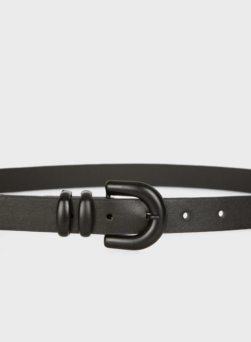 DeFacto Metal Buckle Allocated Whole Belt