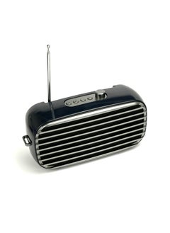 Portable Bluetooth Speaker, Portable Wireless Speakers, Long Playtime, Multifunctional Wireless Play, Handsfree Call, Aux, TF, FM Radio, Portable Bluetooth Speaker With Built-In Mic - Black