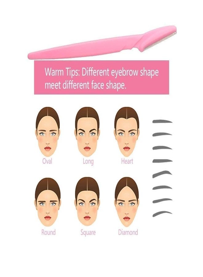Lecherous Max Soft Care Facial & Eyebrow– Lightweight, Compact, & Portable Women's Body Razor for Quick Touch-Ups Anywhere! Perfect for Your Bedroom, Bathroom, Makeup Bag, or Travel! (Eyebrow Razor - 3) - Image 2