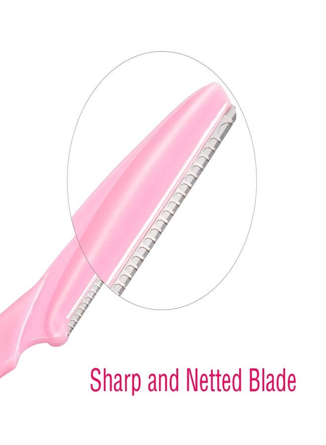 Lecherous Max Soft Care Facial & Eyebrow– Lightweight, Compact, & Portable Women's Body Razor for Quick Touch-Ups Anywhere! Perfect for Your Bedroom, Bathroom, Makeup Bag, or Travel! (Eyebrow Razor - 3) - Image 5
