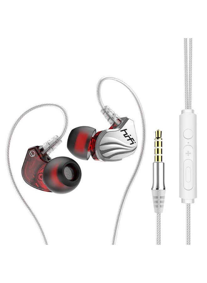 Generic - Wired Gaming Headphones with Deep Bass - Compatible with Apple, Honor, Samsung, Huawei, 3.5mm Sport Earphones - Image 1