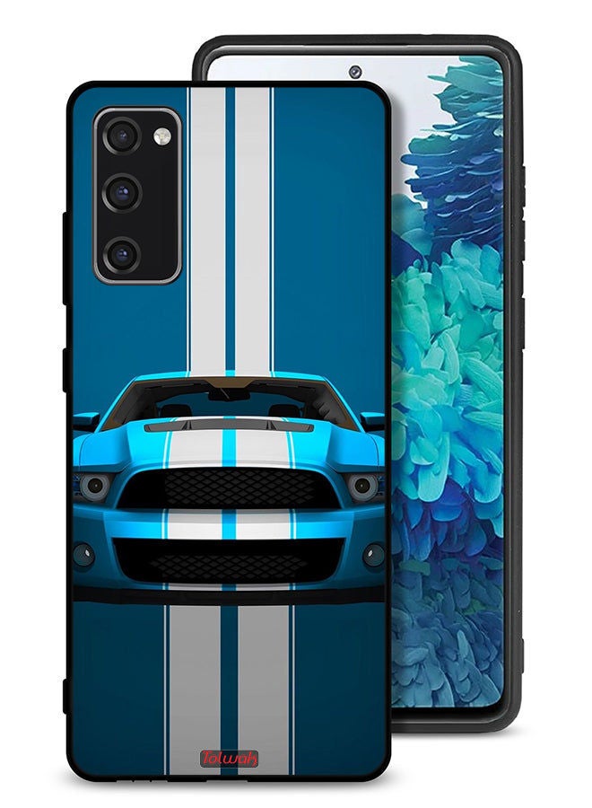 Tolwak Samsung Galaxy S20 FE 5G Protective Case Cover Car Abstract Art - Image 1