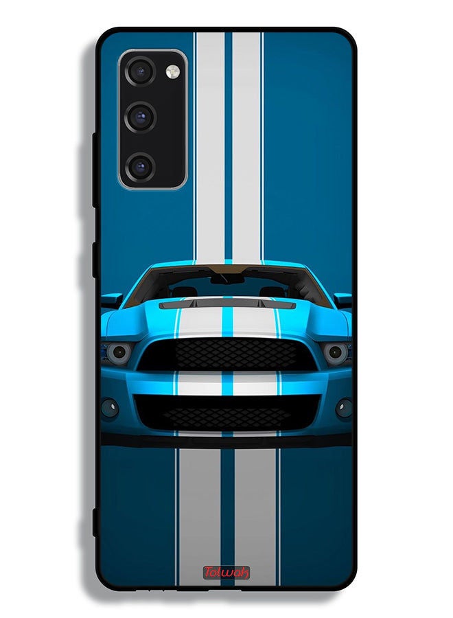 Tolwak Samsung Galaxy S20 FE 5G Protective Case Cover Car Abstract Art - Image 2