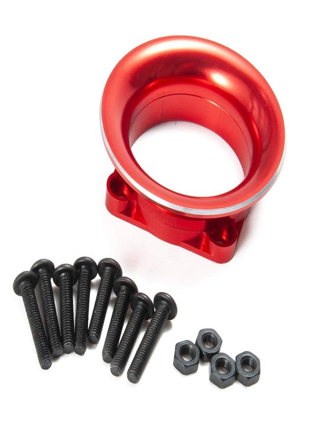 RCHUBAM Metal Fan Cover Kit Air Inlet Channel for 1/10 RC Sakura D4 Drift Car Model Racing Car, Red - Image 2