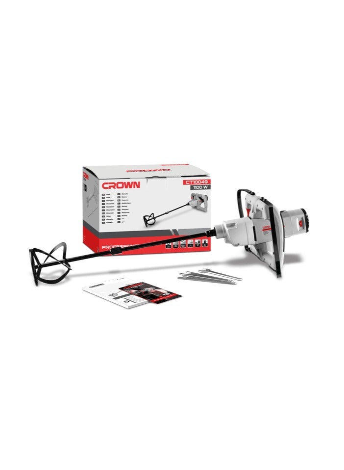 كراون خلاط دهانات (بويه) سرعات كراون 2 سرعه 1100وات موديل CROWN – CT10049 - Image 1