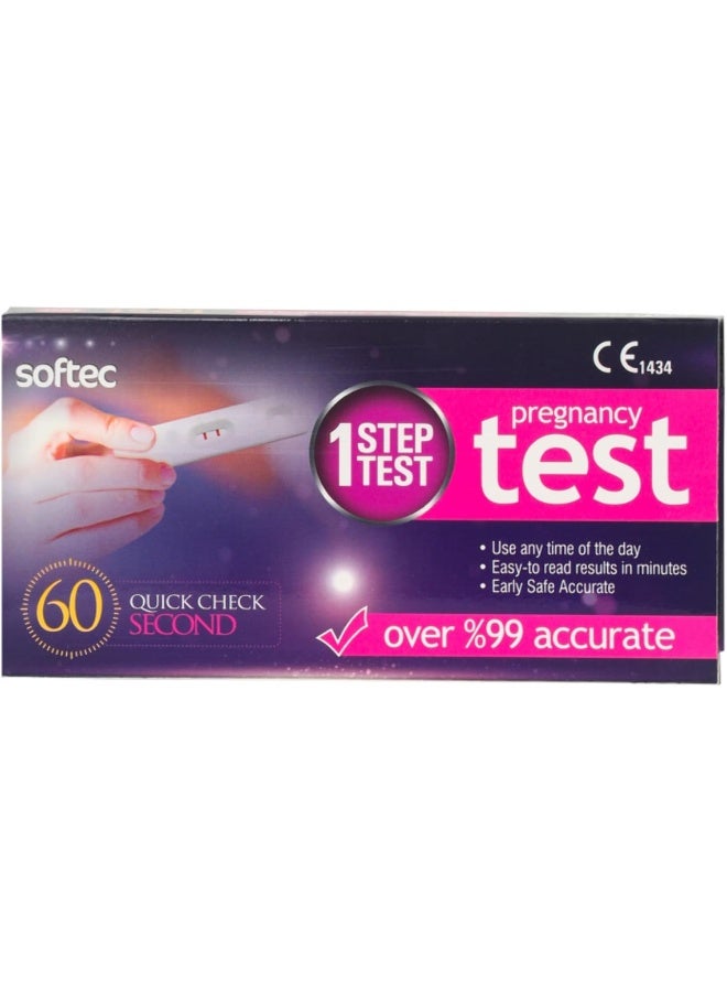 SOFTEC 1 STEP PREGNANCY TEST-MIDSTREAM