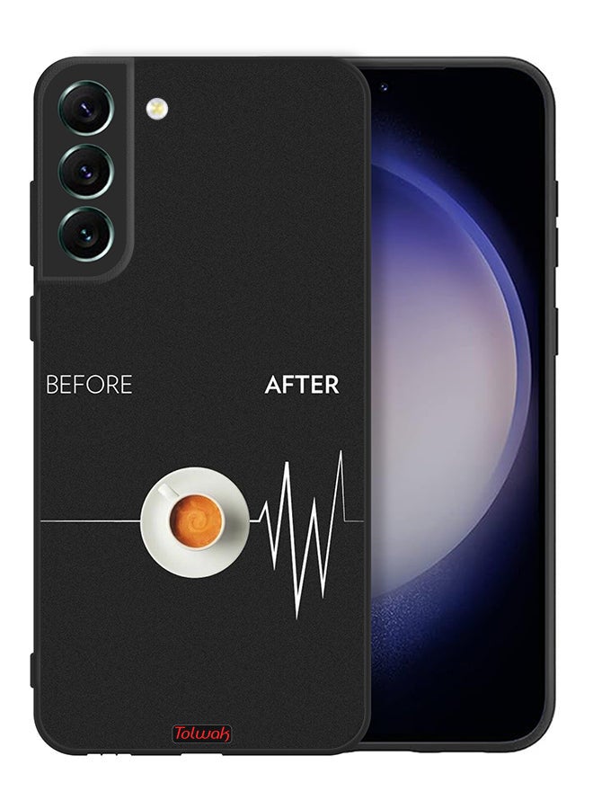 Tolwak Samsung Galaxy S21 FE 5G Protective Case Cover Before After - Image 2