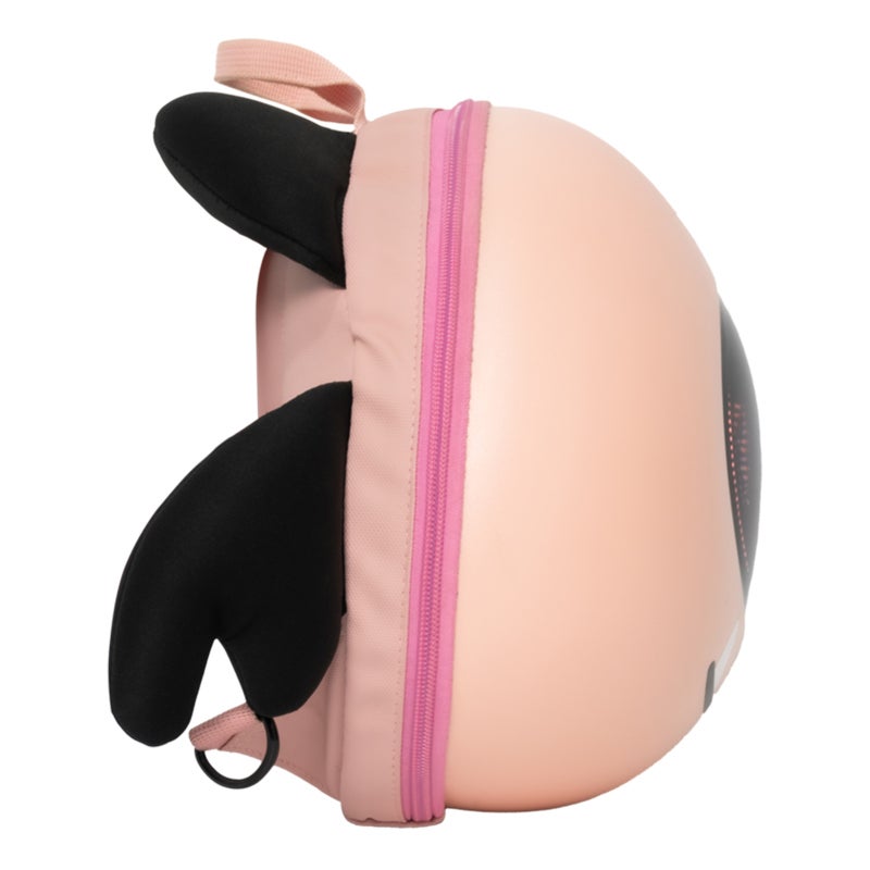 Led Backpack: Pink ABS 3D Molded - App Controlled Customizable Screen Light Up Backpack for Outdoor Hiking, Cycling, Kids and Girls - Image 4