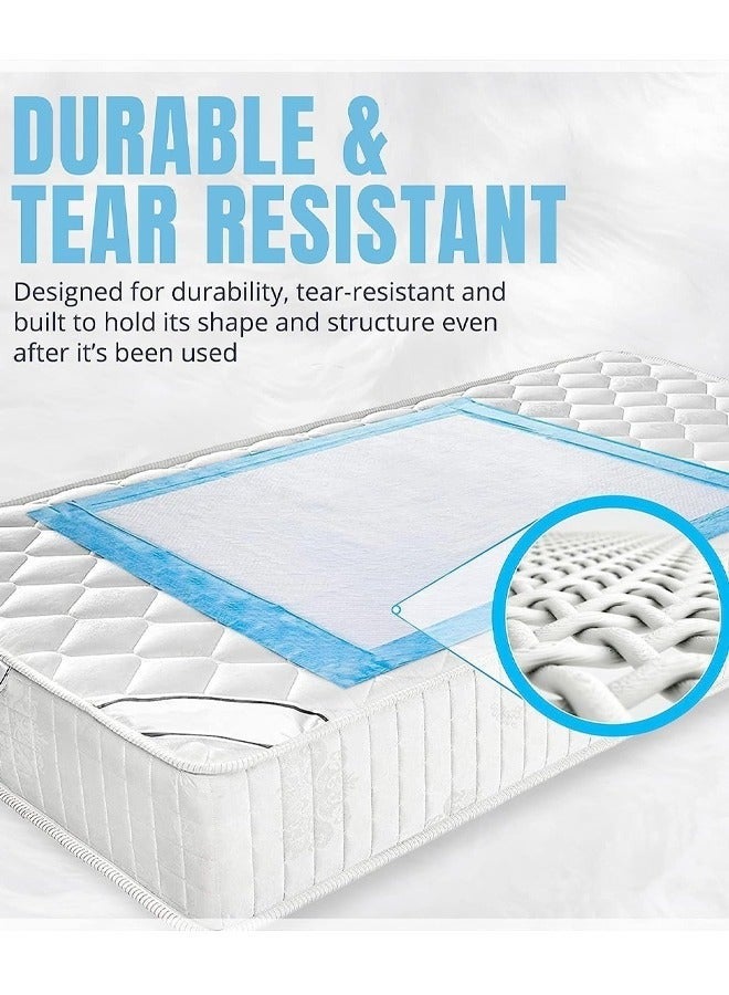 Disposable Changing Pads Incontinence Pads Super 6-Layer Absorbent Protection Leak Proof Bed Covers for Elderly Liquid Urine Accidents XL(60*90cm) - Image 5