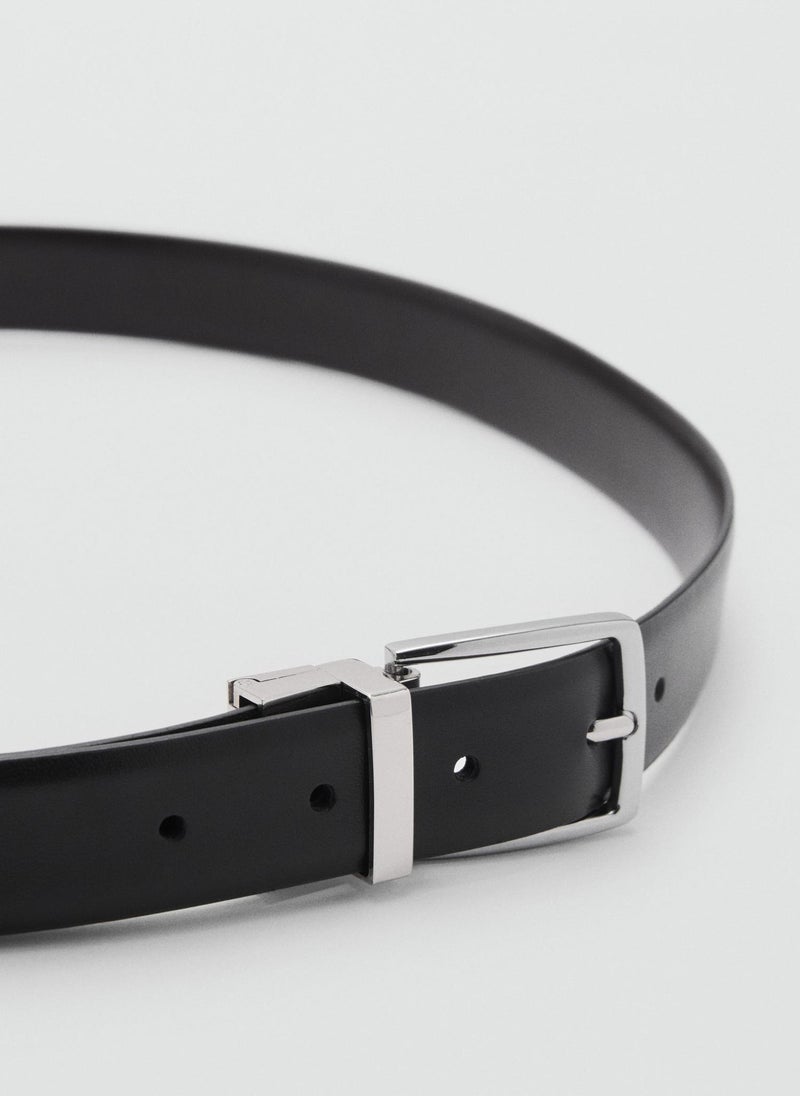 Mango Man Allocated Hole Reversible Belt  - Image 2