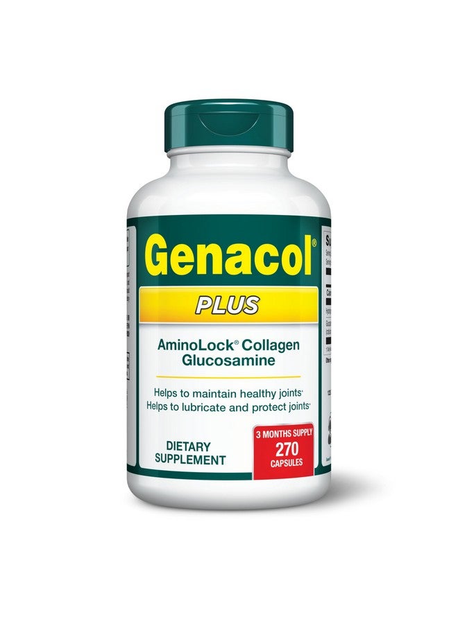 Genacol Glucosamine and Collagen Joint Supplement 270 Capsules - Image 1