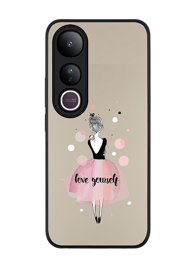 Stylizedd For vivo V50 Lite Case,Slim fit Camera Protection, Shockproof Thin Phone cover  - Love Yourself