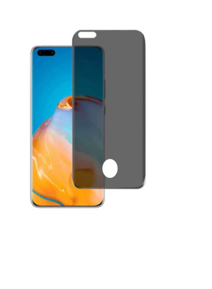 Tempered Glass UV Privacy Screen Anti Shock Curved (Support Lock Finger Screen Whole) For Magic 4 pro