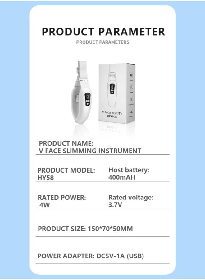 Generic - Microcurrent V-face shaping instrument(V-face bandage,V-face slimming instrument,Facial lifting, firming, shaping, double chin, facial contour, portable for home use) - Image 1