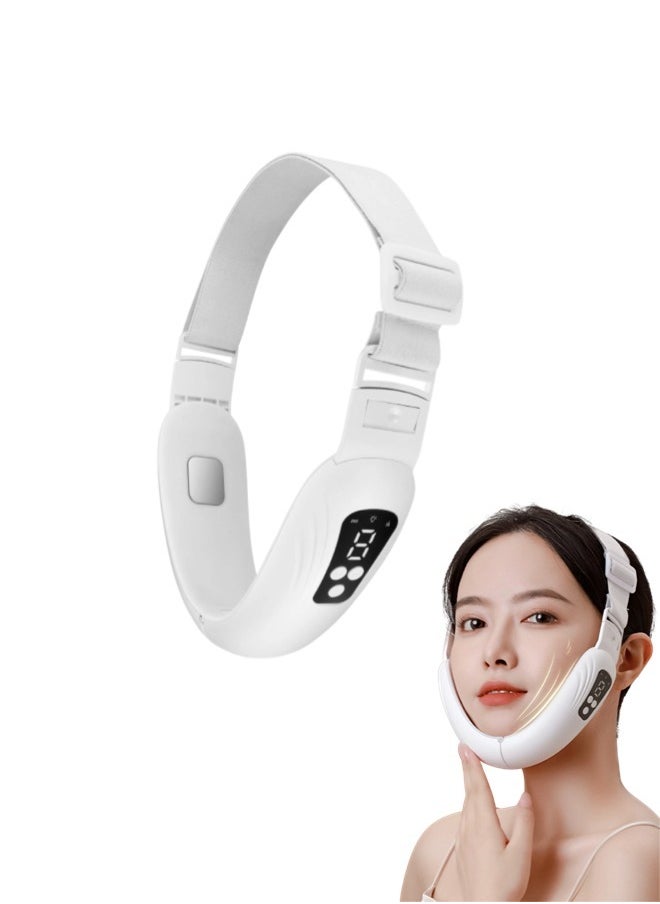 Generic - Microcurrent V-face shaping instrument(V-face bandage,V-face slimming instrument,Facial lifting, firming, shaping, double chin, facial contour, portable for home use) - Image 1