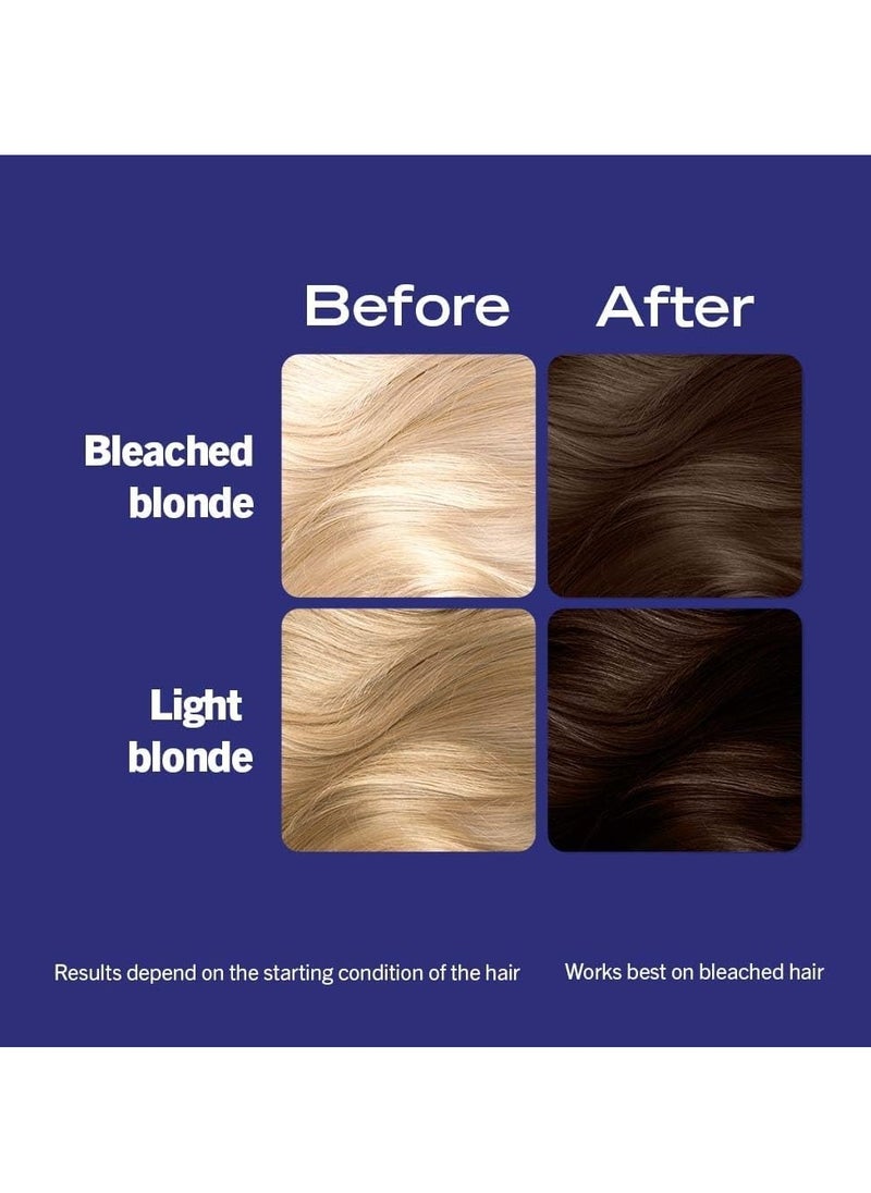 Schwarzkopf - LIVE Intense Colour Long Lasting Permanent Brown Hair Dye With Built in Vibrancy Serum Up To 100 percent Grey Coverage Tempting Chocolate 880 - Image 1