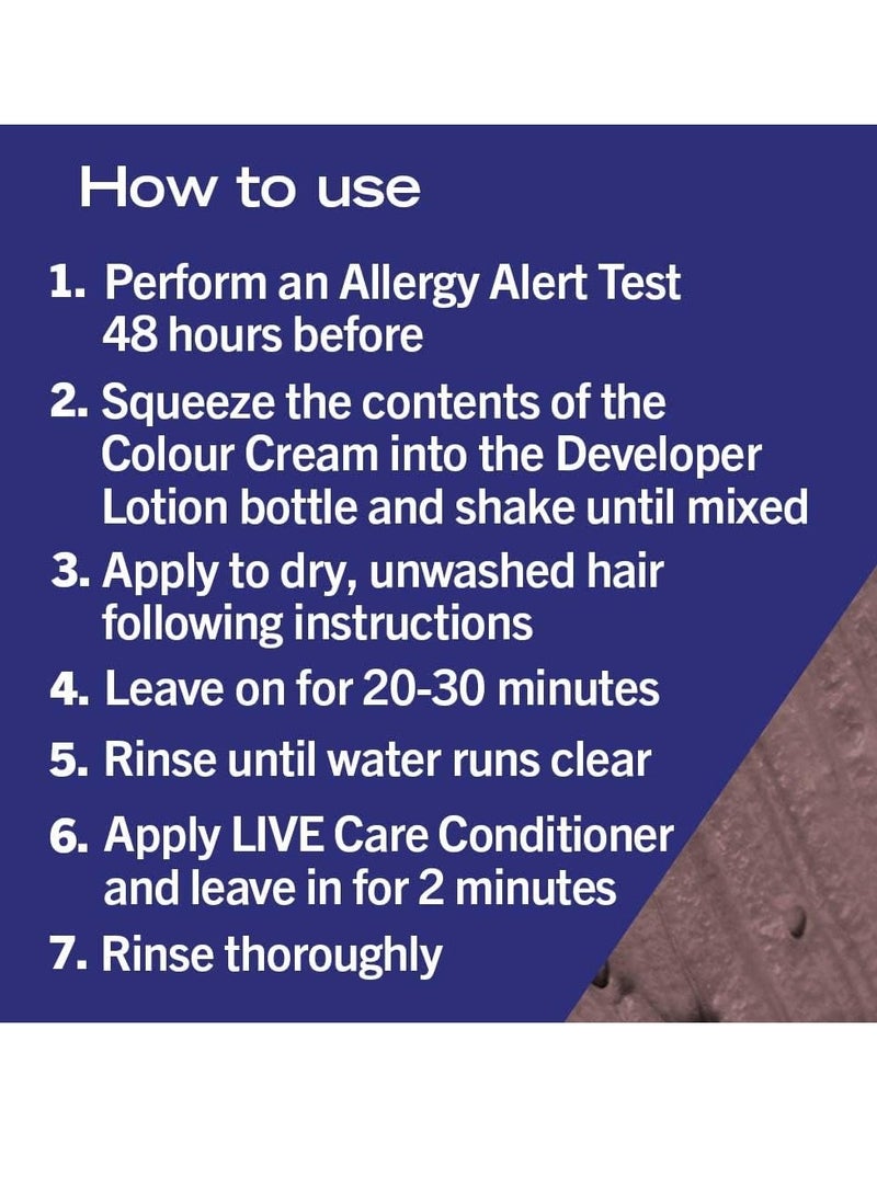 Schwarzkopf - LIVE Intense Colour Long Lasting Permanent Brown Hair Dye With Built in Vibrancy Serum Up To 100 percent Grey Coverage Tempting Chocolate 880 - Image 1