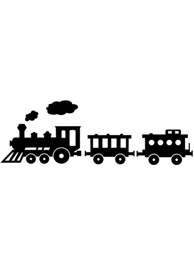 Fencosyn Train Vinyl Cute Wall Art Decals Sticker for Children's Room Nursery Room Décor - Image 1