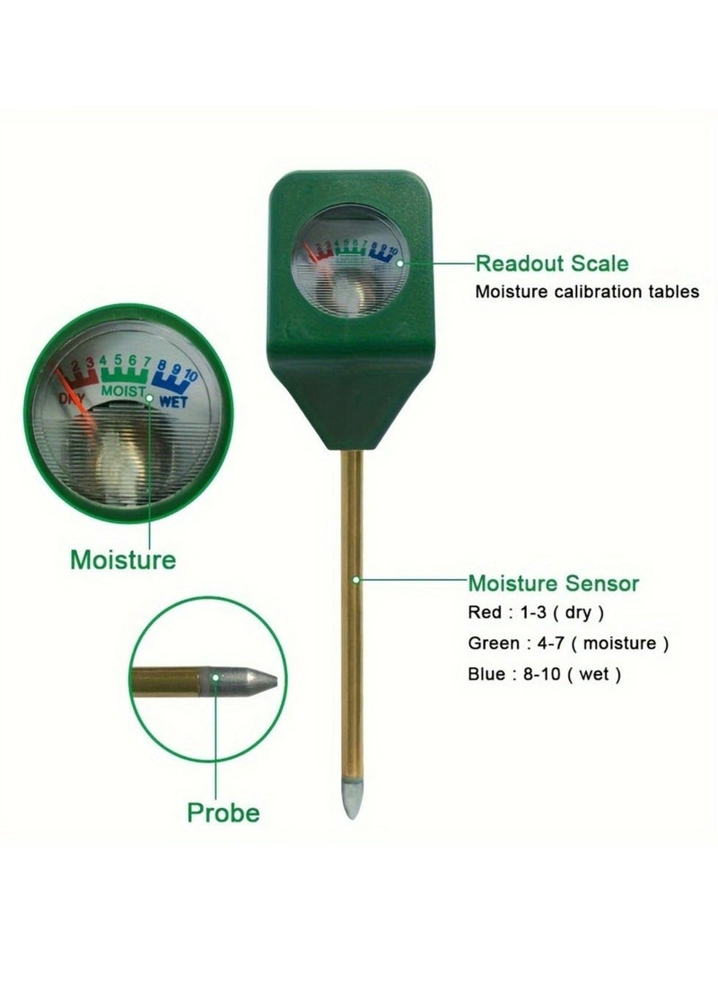 1pcs, Soil Moisture Tester Portable Compact Soil Tester Moisture Meter High-precision Plant Flower Pot Land Portable Moisture Moisture Meter Mini Garden Gardening Single Needle Flower Probe Detector - Image 4