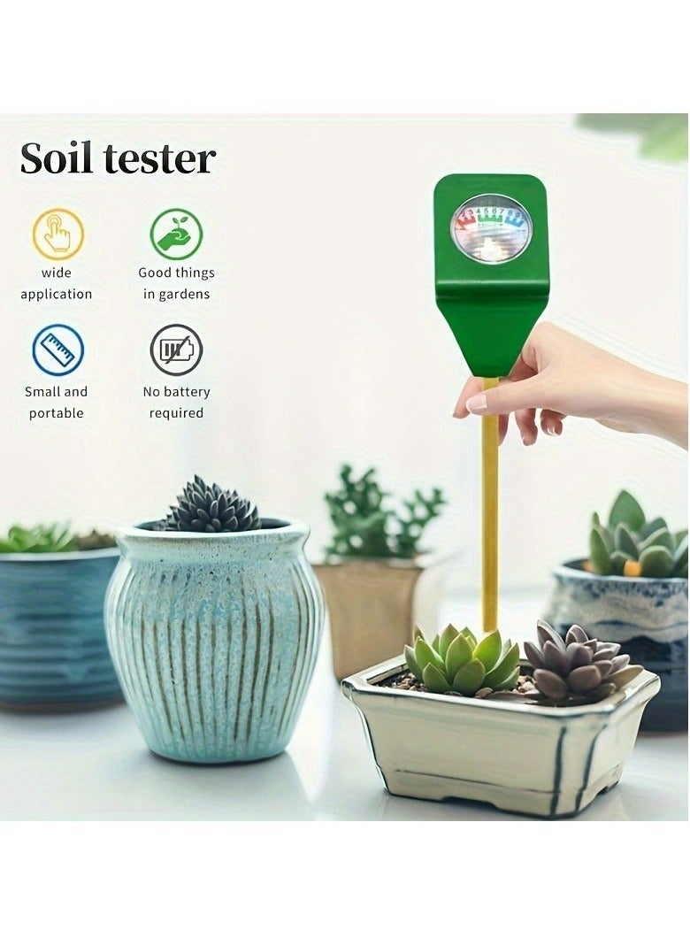 1pcs, Soil Moisture Tester Portable Compact Soil Tester Moisture Meter High-precision Plant Flower Pot Land Portable Moisture Moisture Meter Mini Garden Gardening Single Needle Flower Probe Detector - Image 2