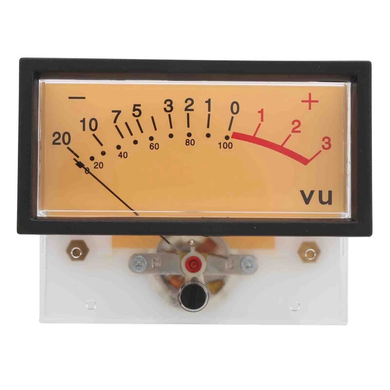St VU Meter Head with Driver Board Adjustable Backlight Brightness for DIY Audio Conversion - DB Meter Header with Pointer Swing Amplitude Control for Home Car Audio - Image 4