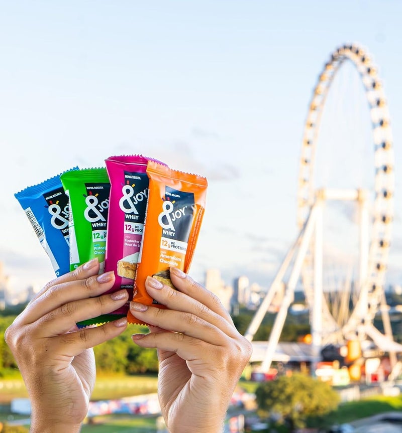 Enjoy snacks  Whey Bar Protein Zero Sugar Pistachio (Pack of 12) - Image 4