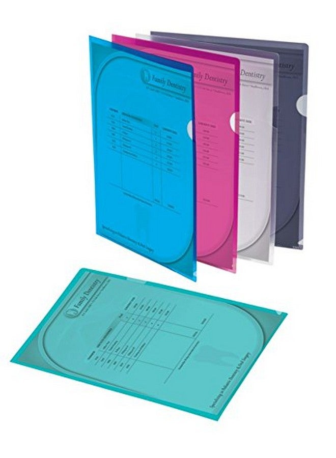 أوفيس ديبوت مجلدات Poly Project View، بحجم حرف، ألوان متنوعة، عبوة من 10 مجلدات، 741361 - Image 5