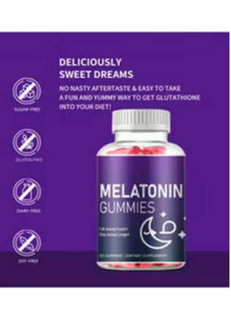 Natrolabs Melatonin Fast Dissolve 60 Tablets Nighttime Sleep Aid Natural Berry Flavor Vegetarian Non GMO Gluten Free  - Image 3