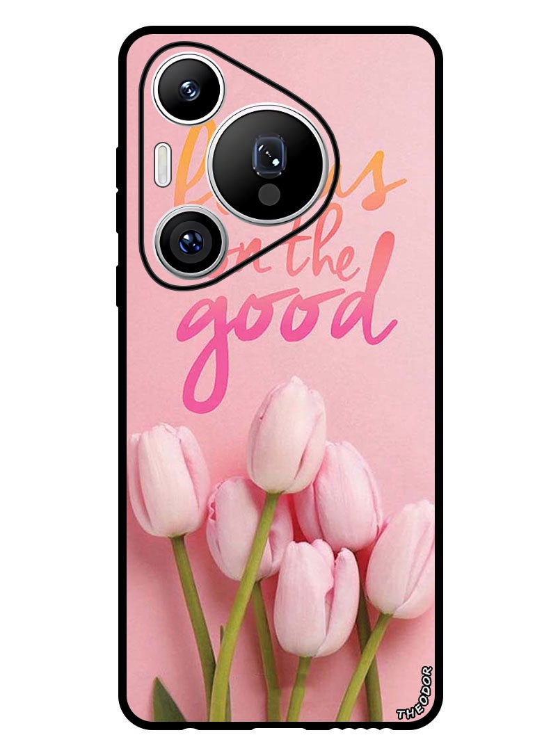 Theodor Protective Case Anti Scratch Shock Proof Bumper Cover For Huawei Pura 70 Focus On The Good - Image 1
