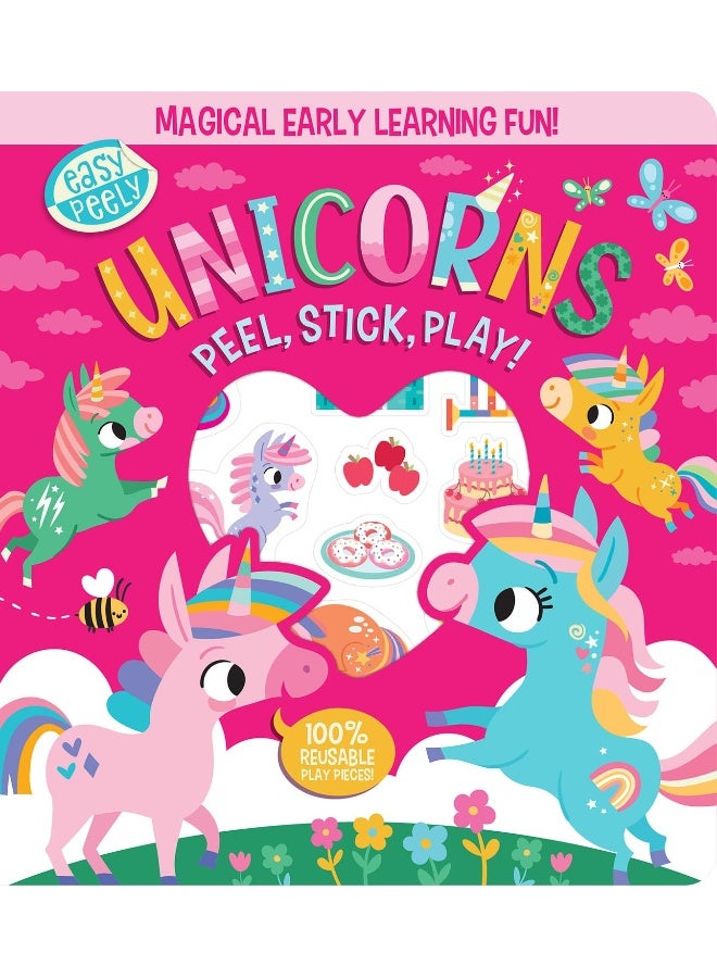 Easy Peely Unicorns - Peel, Stick, Play! - Image 1