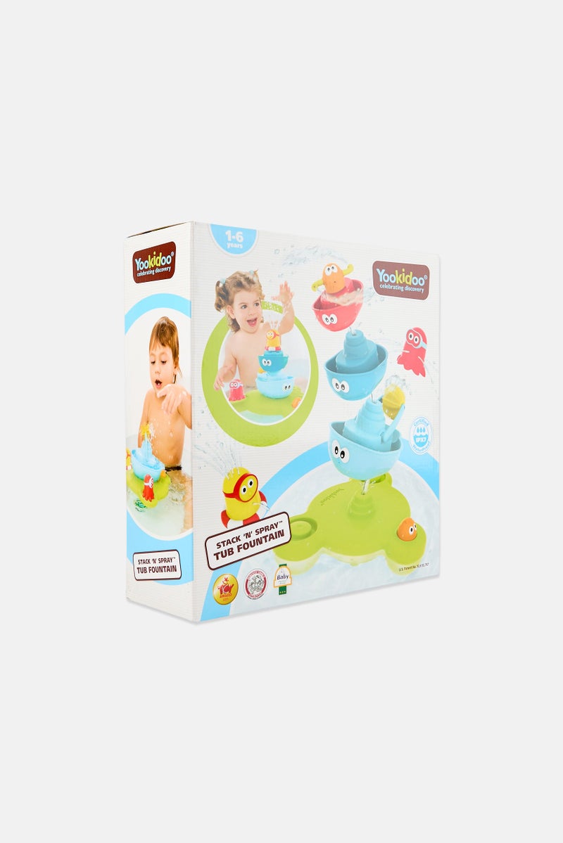 Yookidoo Stack And Spray Stackable Baby Bath Toy - Image 5
