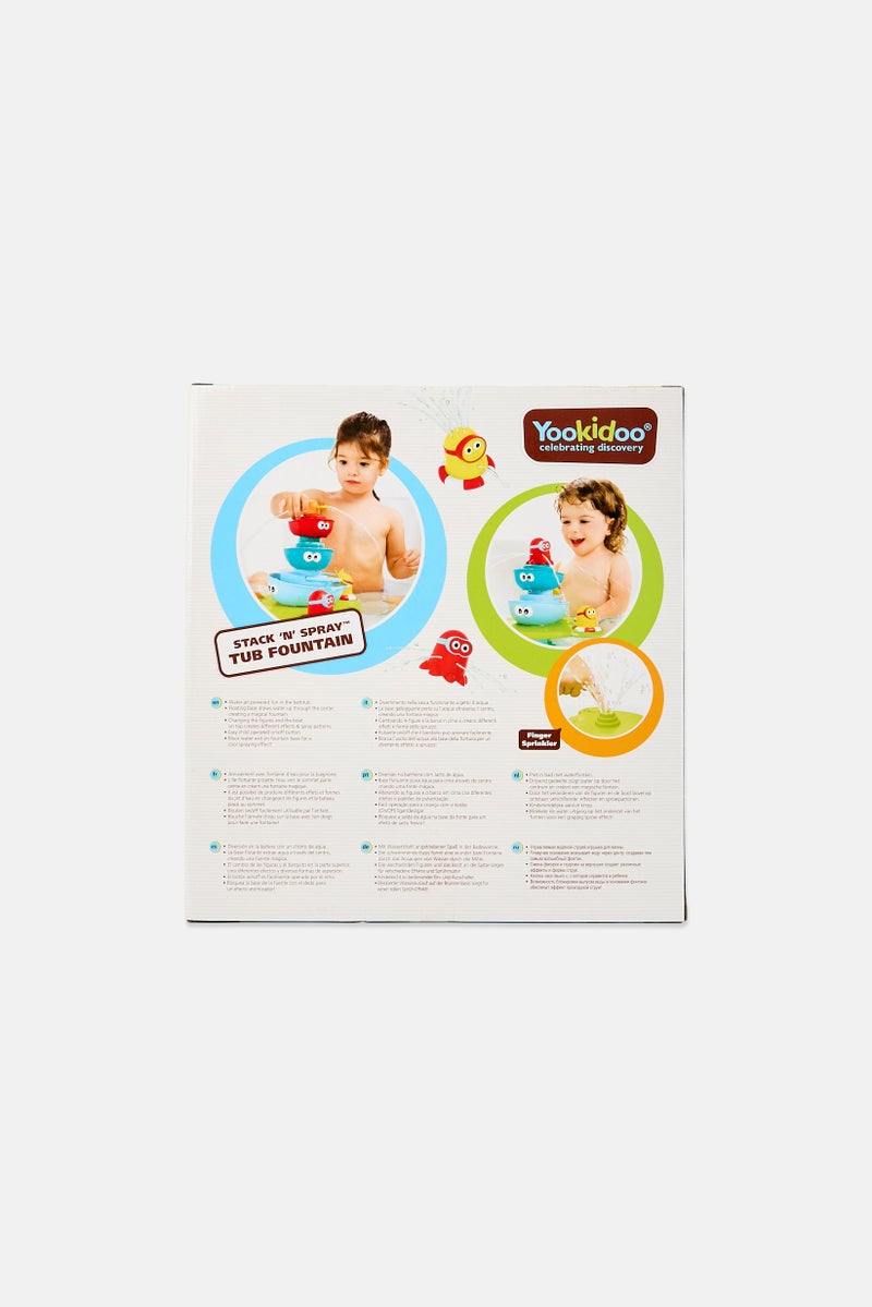 Yookidoo Stack And Spray Stackable Baby Bath Toy - Image 4