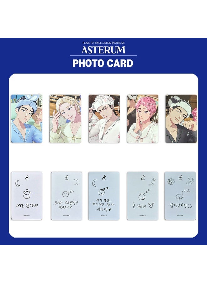 NIBEMINENT 5 Pcs Kpop PLAVE Asterum134-1 OLIVE Lomo Cards Card For Fans Collection Gifts - Image 1